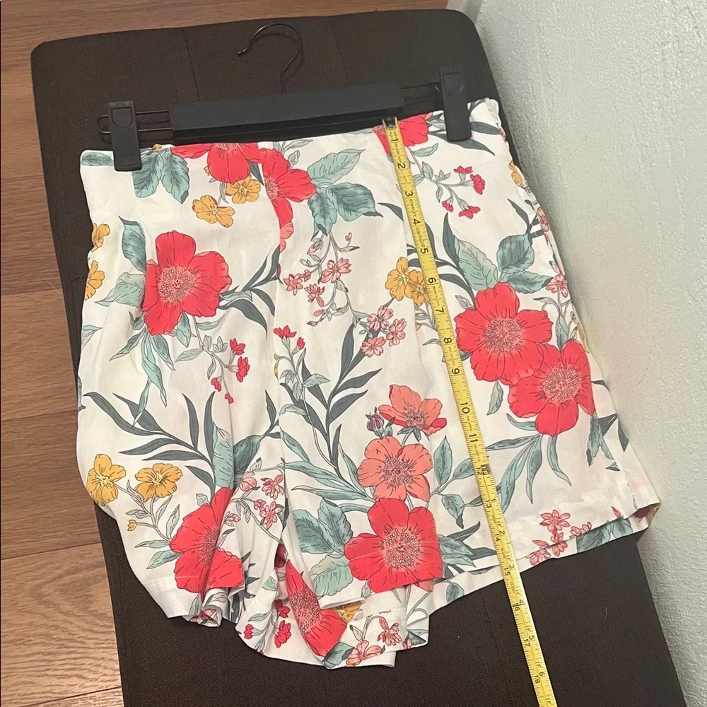 #1441**Floral Print Women's Skirt - Picture 4 of 6